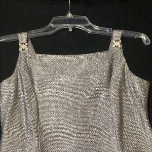 Ankle length evening dress